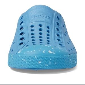 Native Blue Perforated Slip-On Shoes